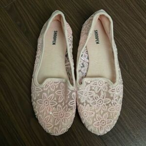Women Pink Flats 5.5